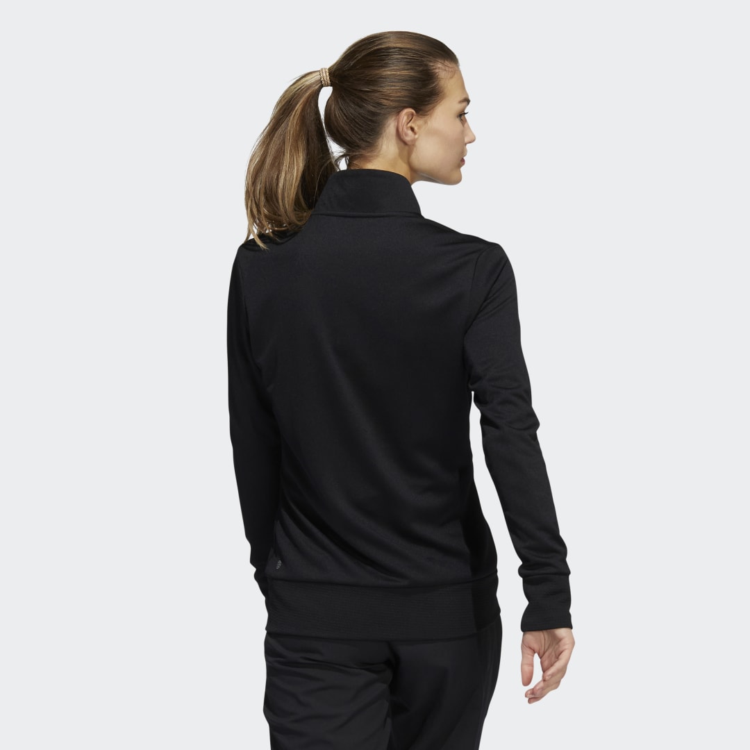 Bunda adidas Originals Textured Full-Zip Jacket Čierna | HA3395, 1