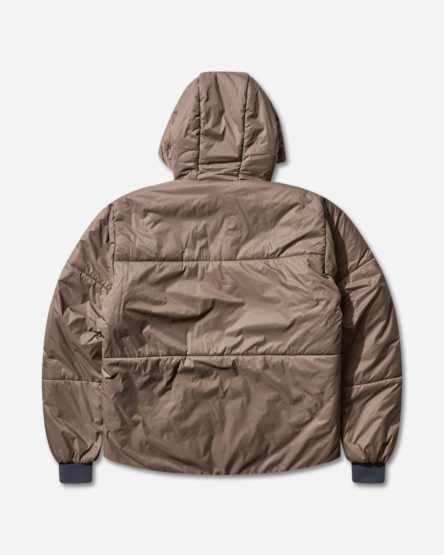 Prešívaná bunda GR10K Hooded Puffer Jacket Hnedá | CG331194DQ57 57, 0