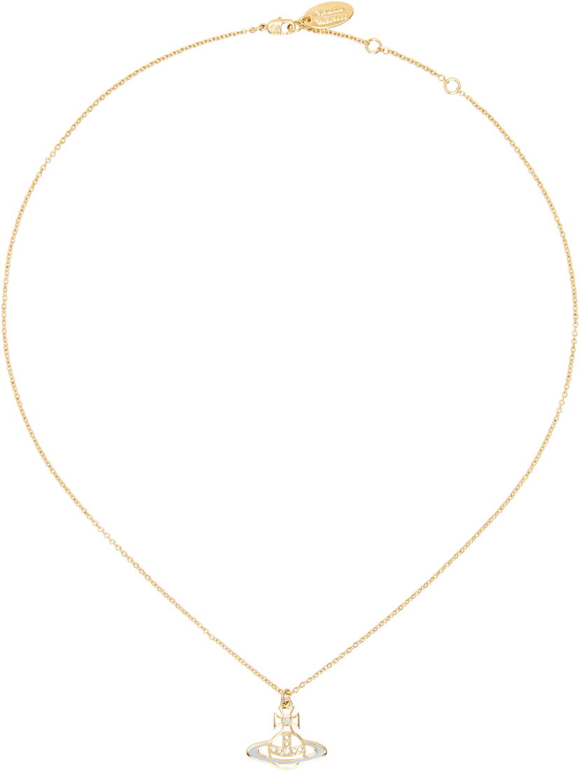 Náhrdelník Vivienne Westwood Concetta Bas Relief Pendant Necklace Metalická | 630203F0-02R808-