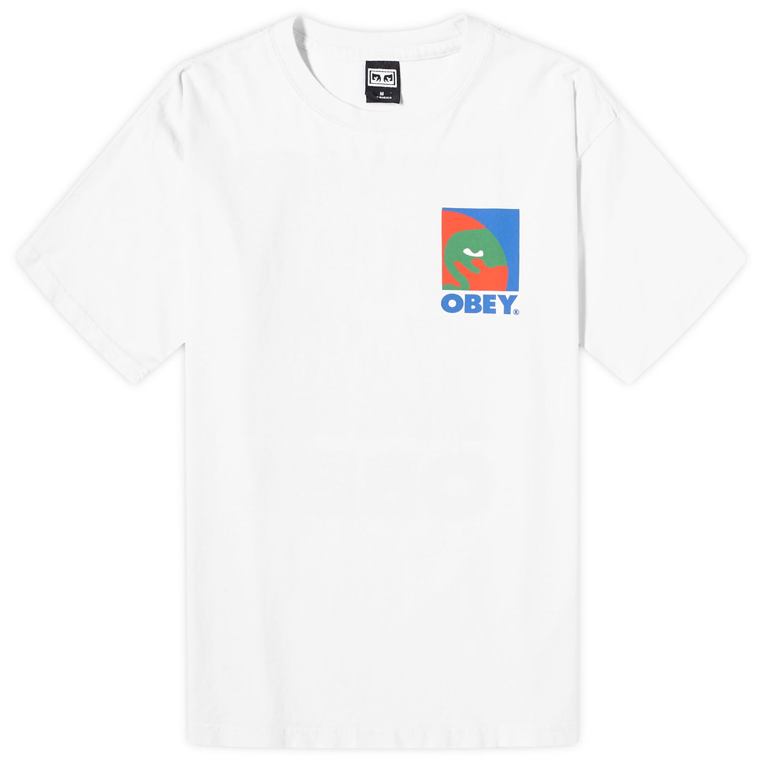 Tričko OBEY Circular Icon Šedá | 166913702-WHT, 0