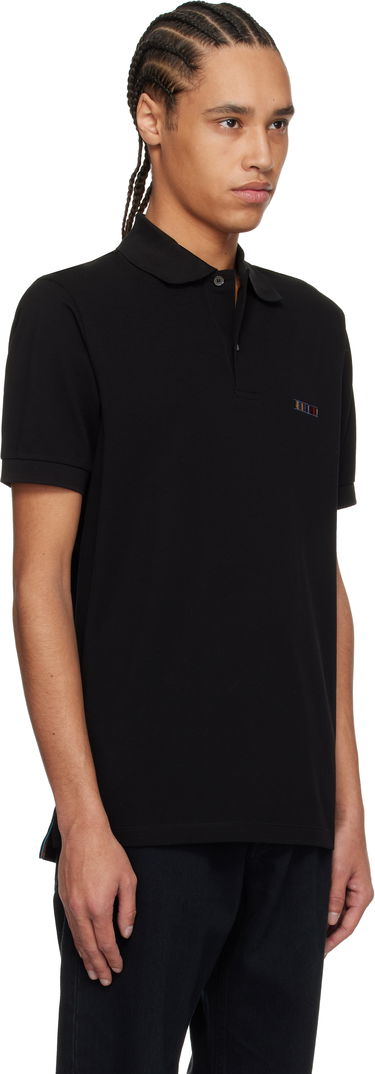 Polo tričko Paul Smith Paul Smith Signature Stripe Logo Cotton Polo Čierna | M1R-698P-NP4724-79, 1