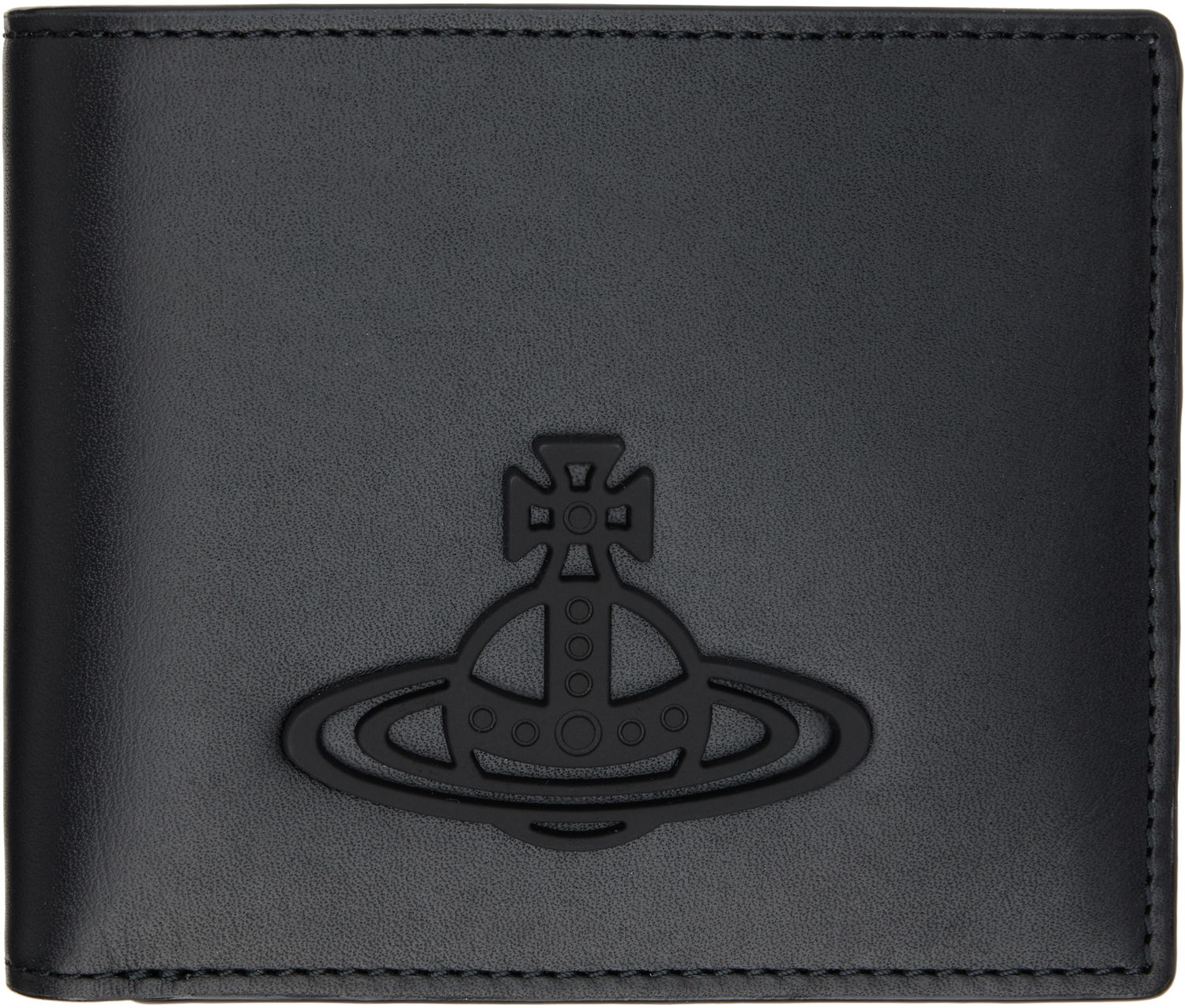 Peňaženka Vivienne Westwood Vivienne Westwood Leather Bifold Wallet with Orb Čierna | 5107004LM-L00AR-, 0