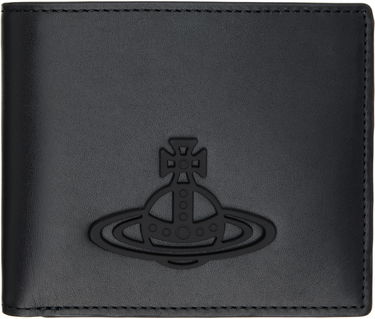 Peňaženka Vivienne Westwood Vivienne Westwood Leather Bifold Wallet with Orb Čierna | 5107004LM-L00AR-, 0