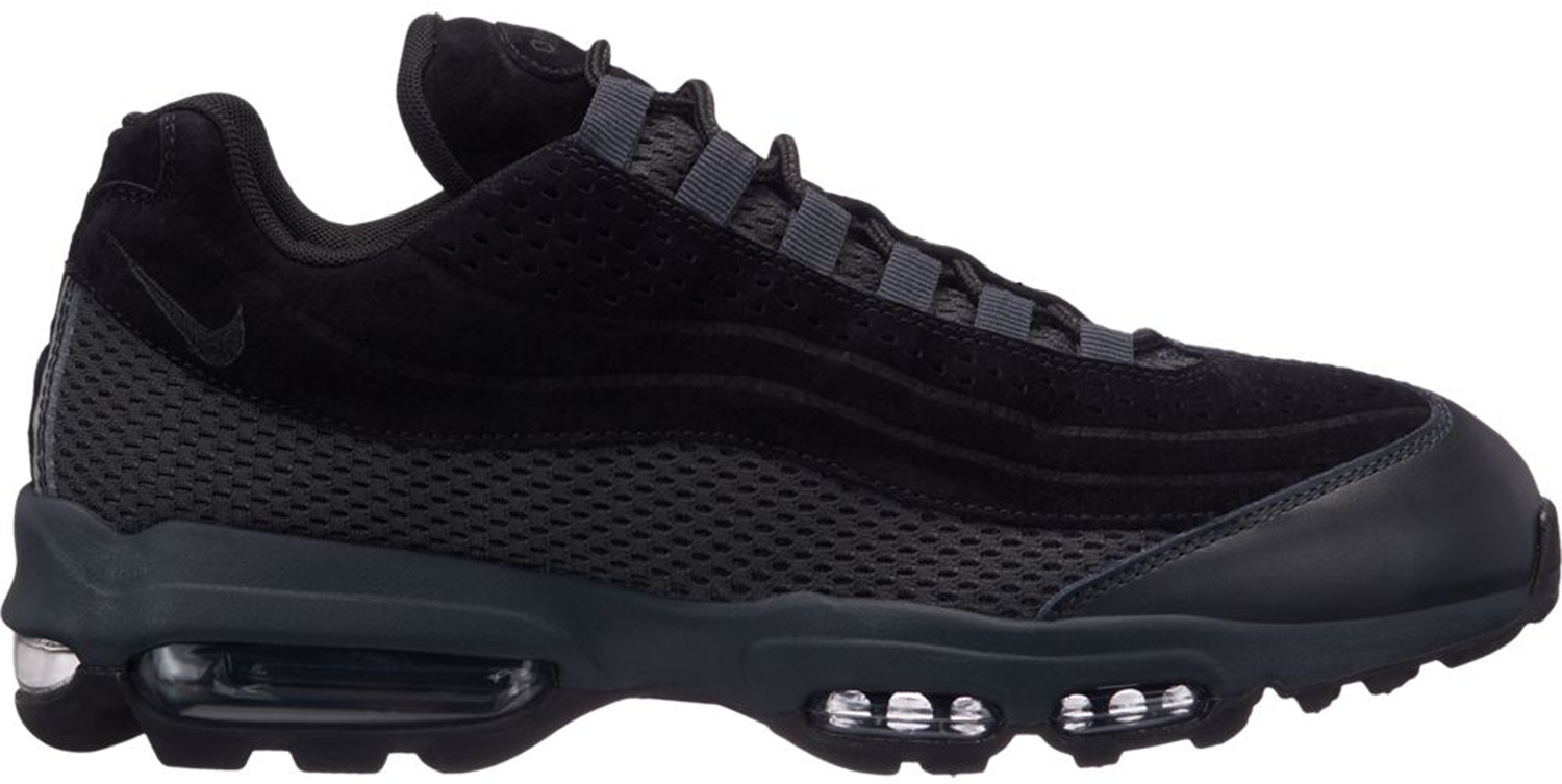 Tenisky a topánky Nike Air Max 95 Ultra Premium Breathe Triple Black Čierna | AO2438-002, 0