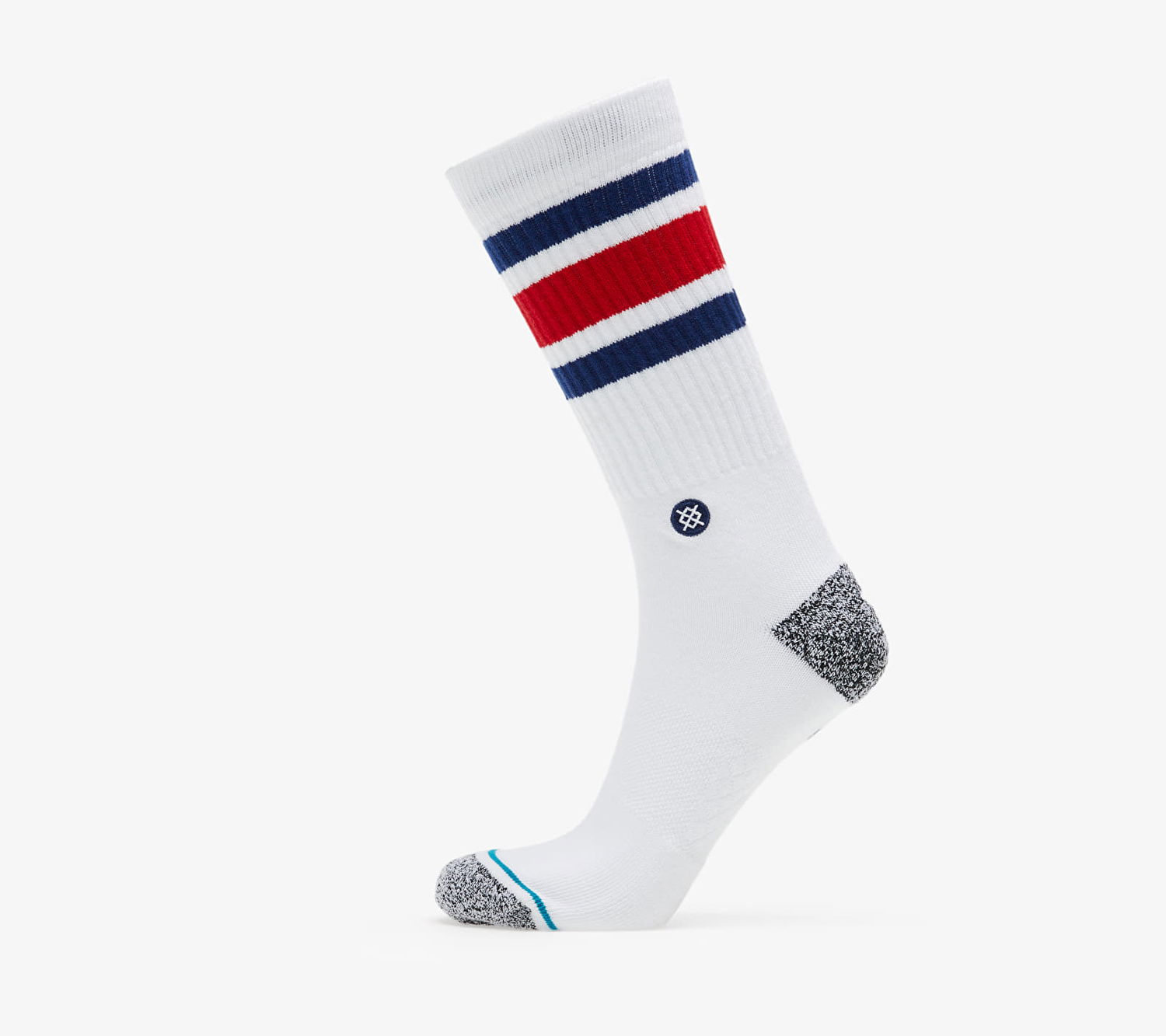 Spodná bielizeň a ponožky Stance Boyd ST Socks Biela | A556A20BOS-BLU, 0