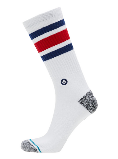 Spodná bielizeň a ponožky Stance Boyd ST Socks Biela | A556A20BOS-BLU