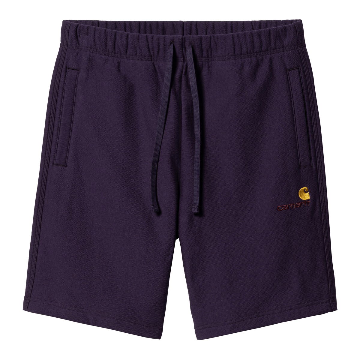 American Script Sweat Short "Cassis"