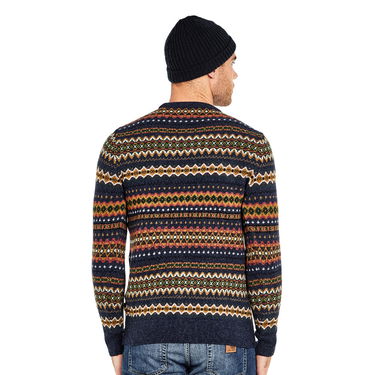 Sveter Barbour Case Fairisle Crewneck Sweater Rôznofarebný | MKN1027NY72, 1