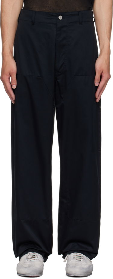 Nohavice Maison Margiela MM6 Maison Margiela Cotton Trousers Čierna | SH0KA0046 M35368, 0