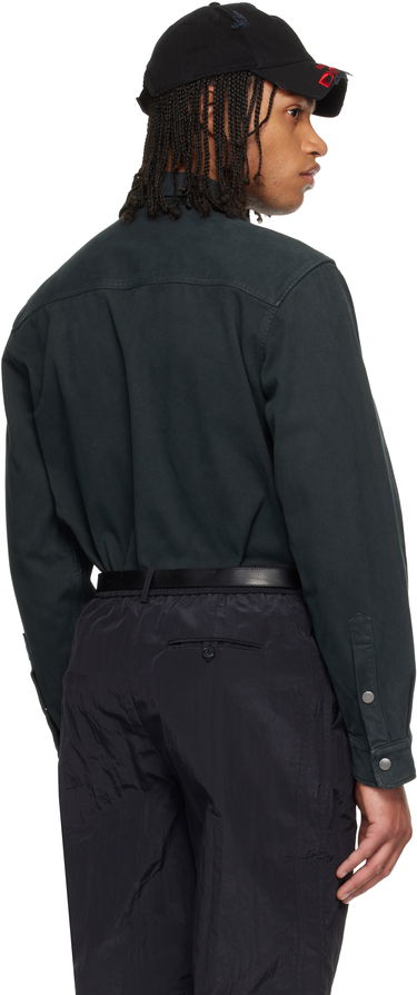 Košeľa Martine Rose Martine Rose Bumbag Shirt Zelené | 484WP22414, 2