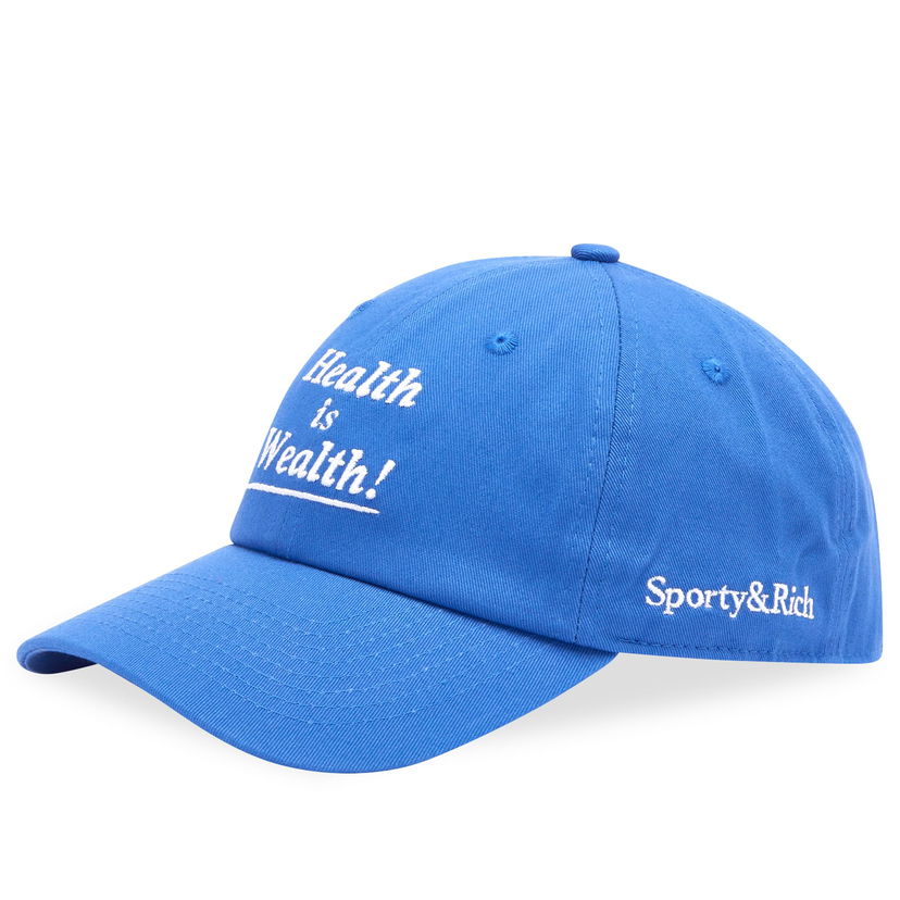 Šiltovka Sporty & Rich Health is Wealth Modrá | AC039S403HI-329