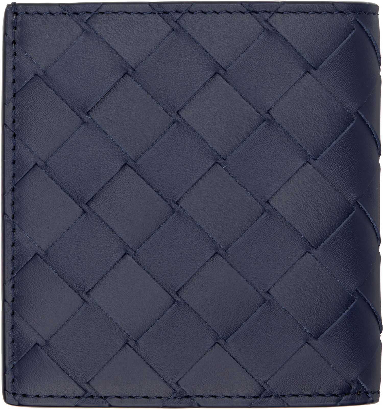 Peňaženka Bottega Veneta Intrecciato Slim Bi-Fold Wallet Navy | 749400VCPQ63258, 1
