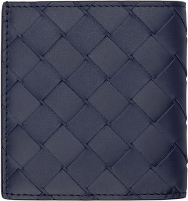 Peňaženka Bottega Veneta Intrecciato Slim Bi-Fold Wallet Navy | 749400VCPQ63258, 1
