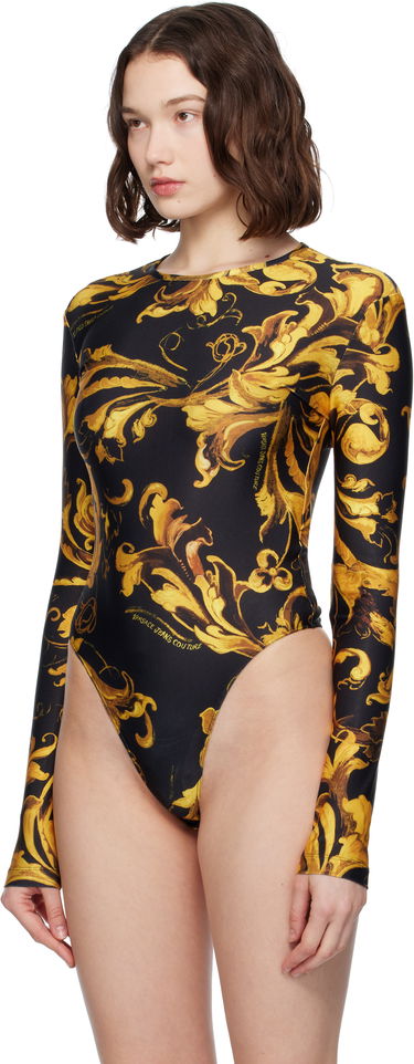 Body Versace Versace Jeans Couture Lycra Regalia Bodysuit Čierna | E79HAM221_EJS501, 3