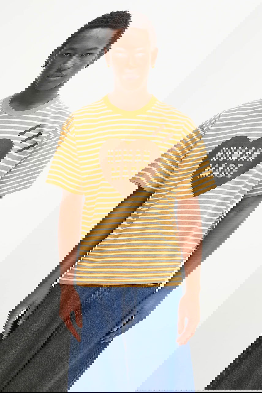 Tričko Human Made Human Made Knitted T-Shirt Žltá | HM29CS031, 0
