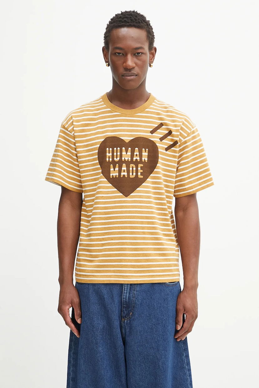 Tričko Human Made Human Made Knitted T-Shirt Žltá | HM29CS031