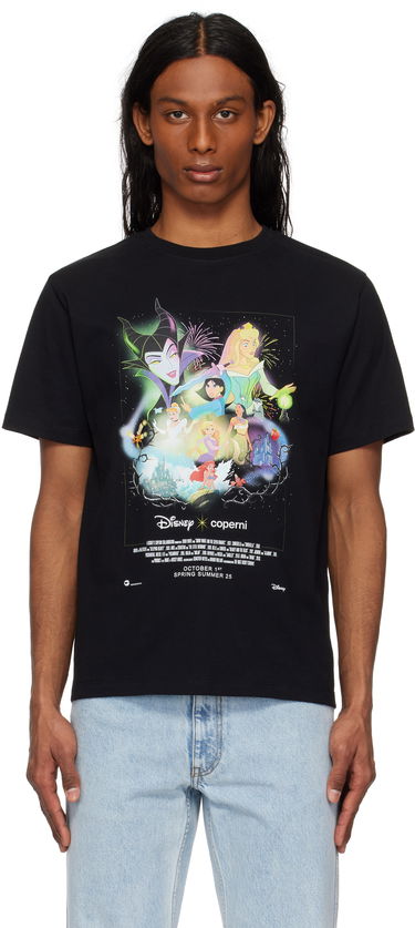 Tričko Coperni Coperni Disney Princess Boxy T-Shirt Čierna | DJS03F5028CMEN, 0