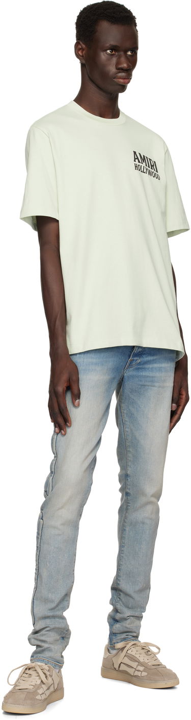 Tričko AMIRI Amiri Jazz Wolf Graphic T-Shirt Zelené | AMJYTE1169, 3