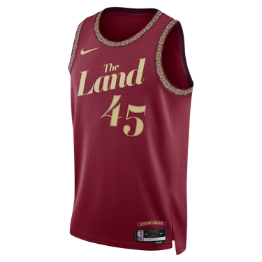 Dres Nike Dri-FIT NBA Swingman Donovan Mitchell Cleveland Cavaliers City Edition 2023/24 Jersey Vínová | DX8498-601, 1