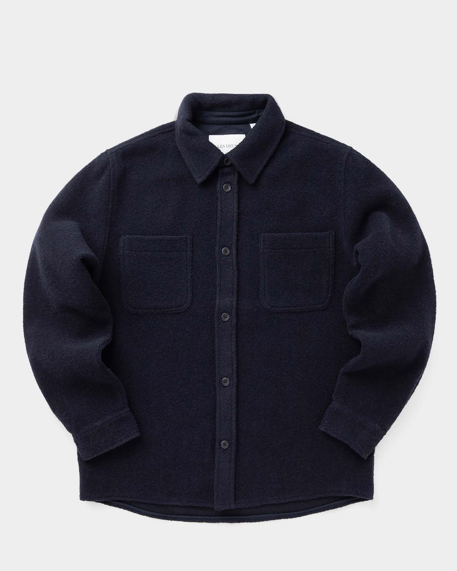 Košeľa Les Deux Lennon Bouclé Overshirt Navy | 1000547-460, 0