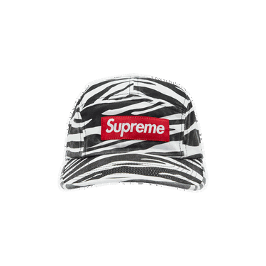 Šiltovka Supreme Washed Chino Twill Camp Cap Čierna | FW22H104 ZEBRA, 0