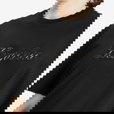 Tričko LANVIN Denim Script Logo T-Shirt Čierna | RM-TS0115-J171-P25-10, 5