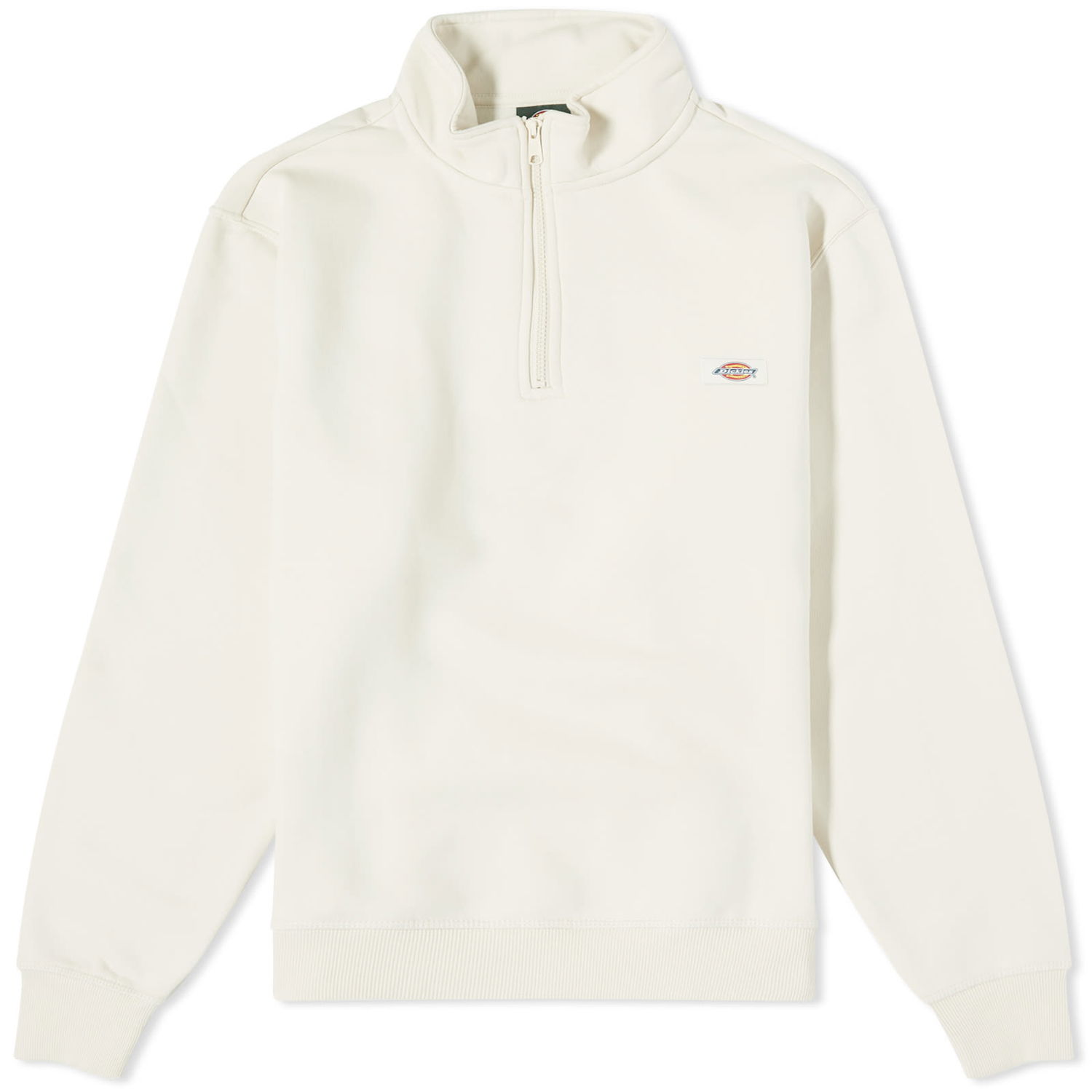 Sveter Dickies Oakport Quarter Zip Sweat Biela | DK0A4XD4F901, 0