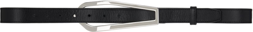 Opasok KIKO KOSTADINOV Kiko Kostadinov Margutta Leather Belt Čierna | KKAW25ACC07-125