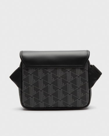 Ľadvinka Lacoste Messenger Bag Čierna | 3666165204072, 1
