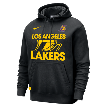 Mikina Nike Los Angeles Lakers Club Courtside Hoodie Šedá | FZ7485-010, 0