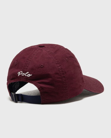 Šiltovka Polo by Ralph Lauren Ralph Script Embroidered Baseball Cap Vínová | 710973295001, 2