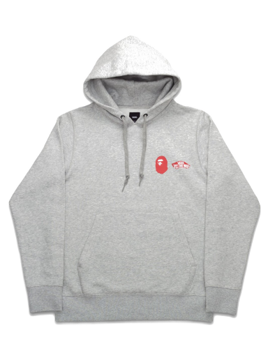 Mikina BAPE Vans x Pullover Fleece Hoodie Šedá | 001PPH731905_GRA
