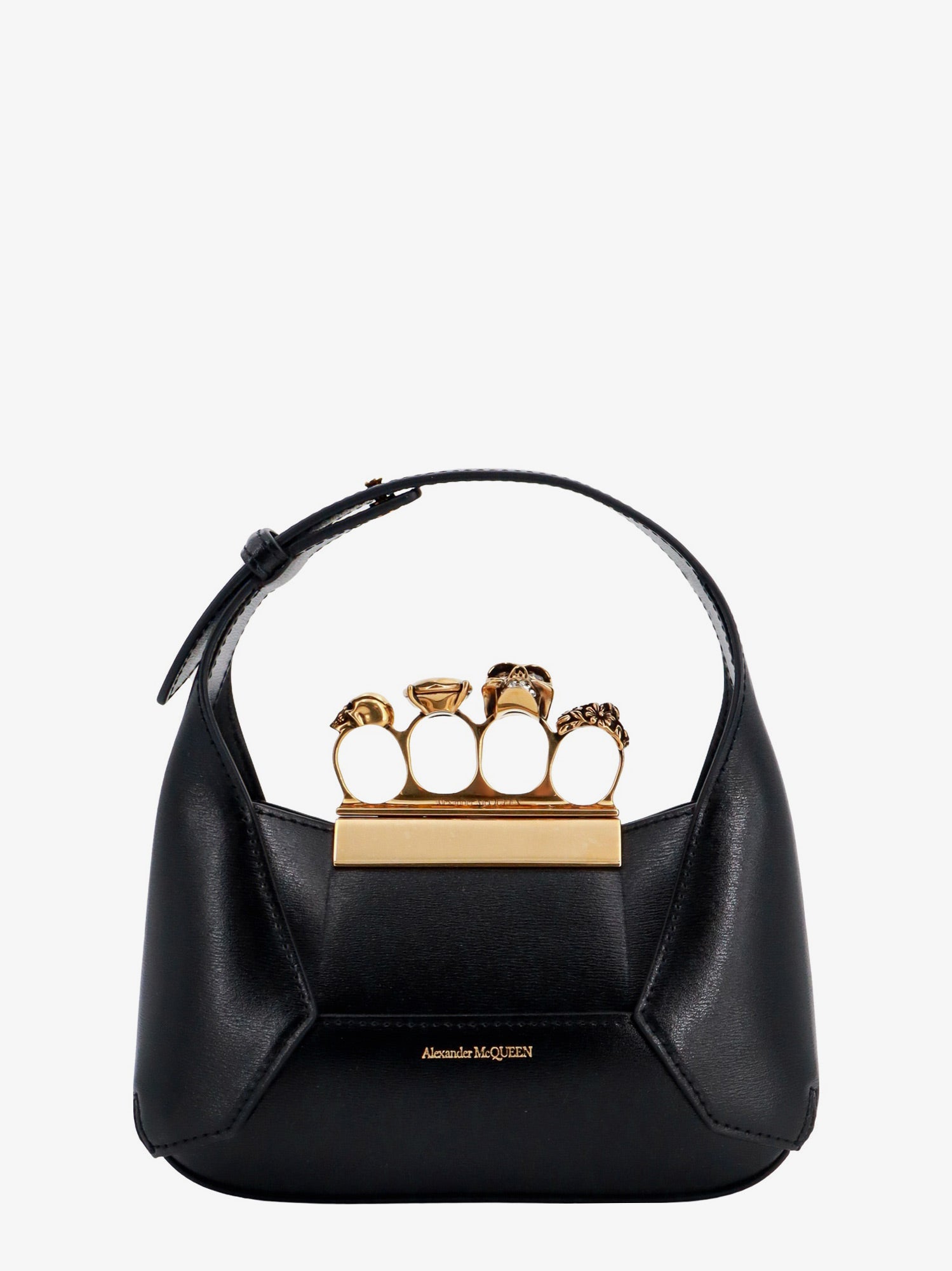 Kabelka Alexander McQueen Jewelled Handbag Čierna | 731136DYTAB1000, 0
