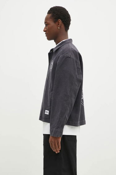 Bunda Neighborhood NEIGHBORHOOD Embroidered Cotton Jacket Čierna | 242AQNH.JKM02, 1