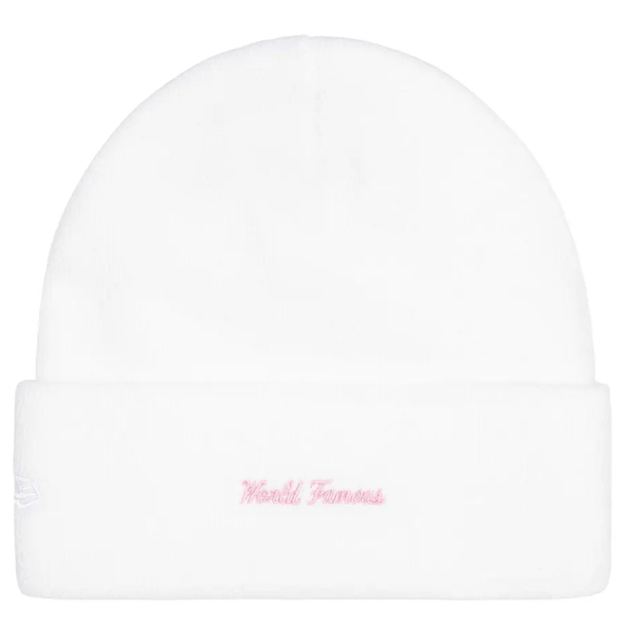 Kulicha Supreme Box Logo Beanie Biela | FW25BN5 WHITE, 1