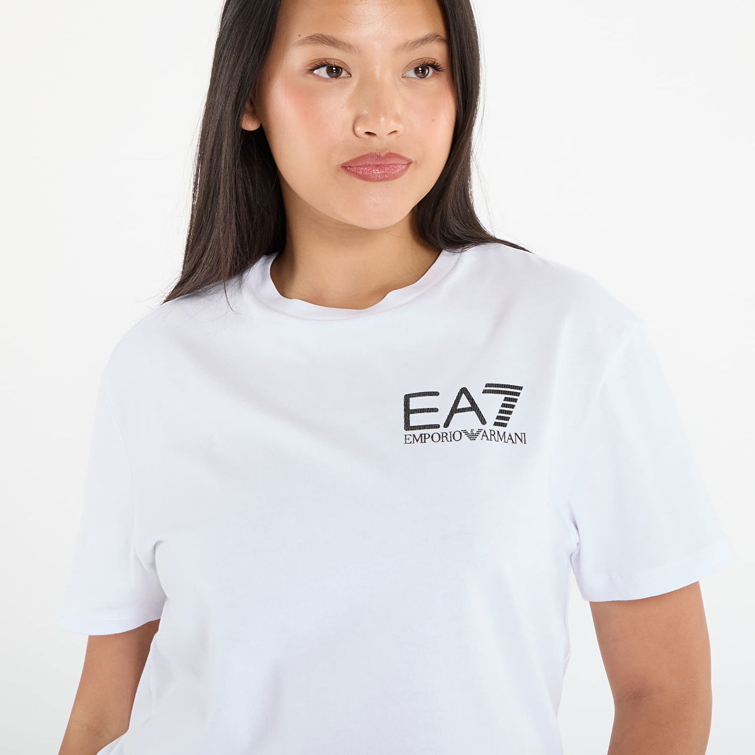 Tričko Emporio Armani EA7 Emporio Armani Train Logo Series T-Shirt Biela | 7W000725AF12957U0002, 1