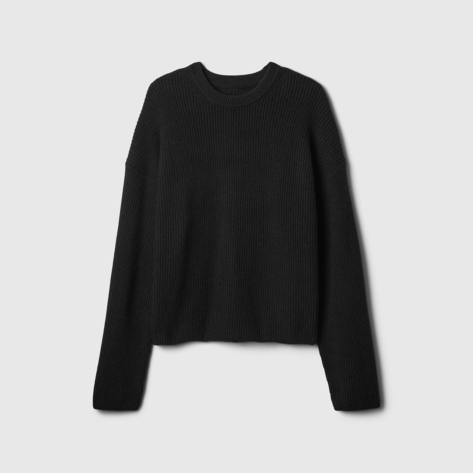 Sweater Cashsoft Crew Pullover Black XS