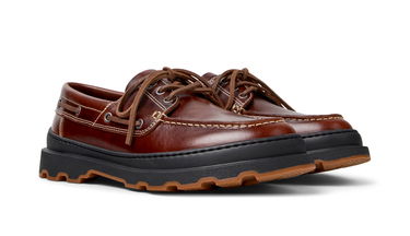 Tenisky a topánky Camper Brutus+ Chunky Laced Loafers Hnedá | K101067-001, 3
