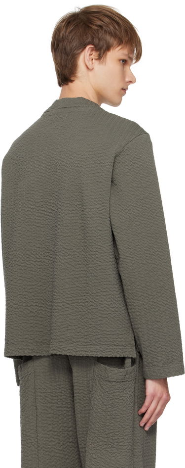 Tričko Craig Green Craig Green Embroidered Linestitch Smock T-Shirt Zelené | CGAW25CWOSHI69, 2