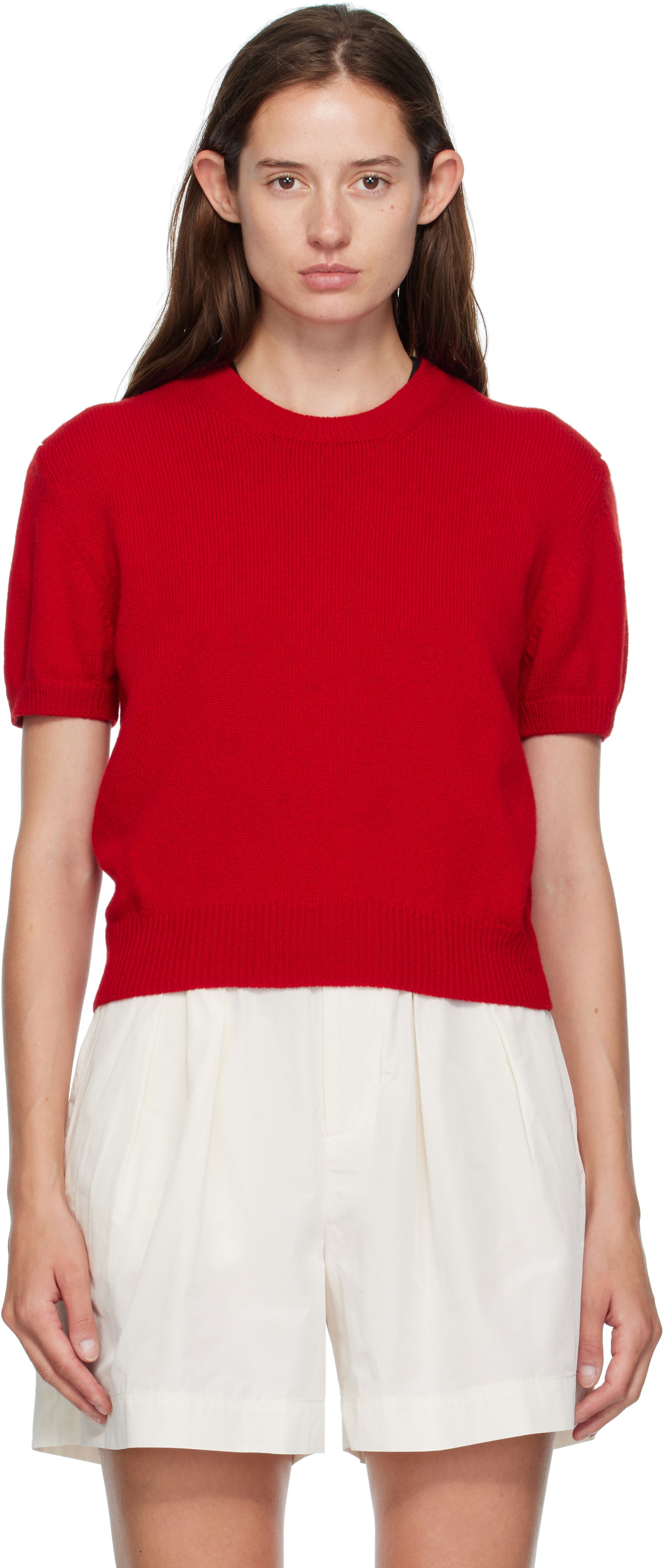 Tričko &Daughter &Daughter Wicklow Short Sleeve T-Shirt Červená | HKN03885, 0