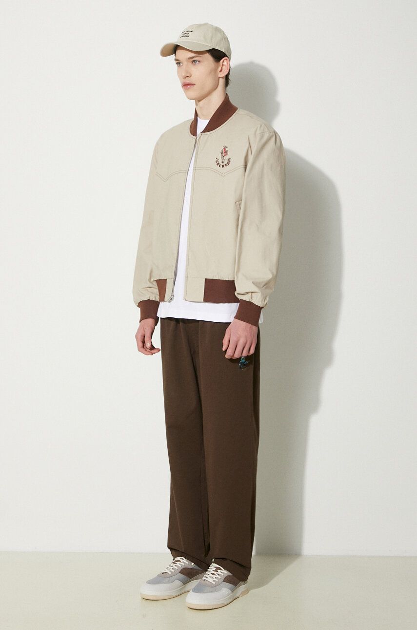 Bomber bunda BBC IceCream ICECREAM Western Bomber Jacket Béžová | IC24202, 1