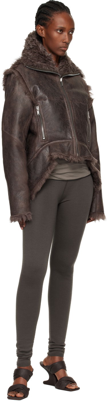 Bunda Rick Owens Concordians Exploder Reversible Shearling Jacket Hnedá | RP02E4722 LSHTR, 3