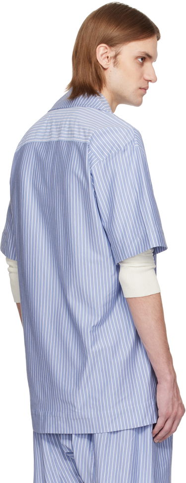 Košeľa Vivienne Westwood Vivienne Westwood Striped Camp Shirt Modrá | 2401003H-J009D-, 2