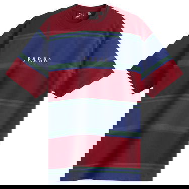 Tričko By Parra Parra Guess This Striped T-Shirt Červená | 53320-Red, 0