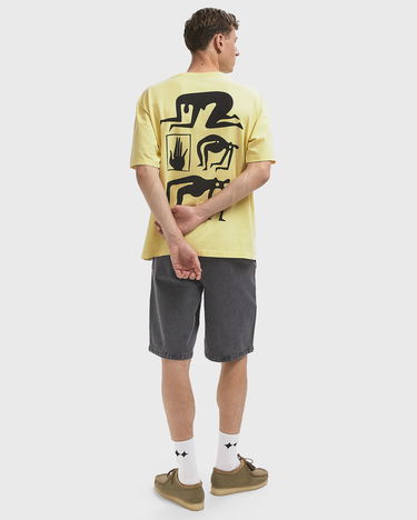 Tričko By Parra Discounts T-Shirt Žltá | 53406, 2