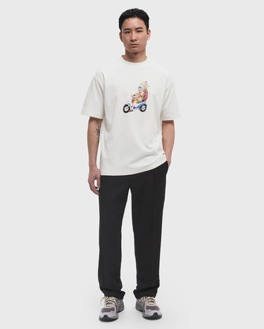 Tričko Drôle de Monsieur Drole de Monsieur Le Golfeur Graphic T-Shirt Biela | G-TS236-CO002-OW, 1