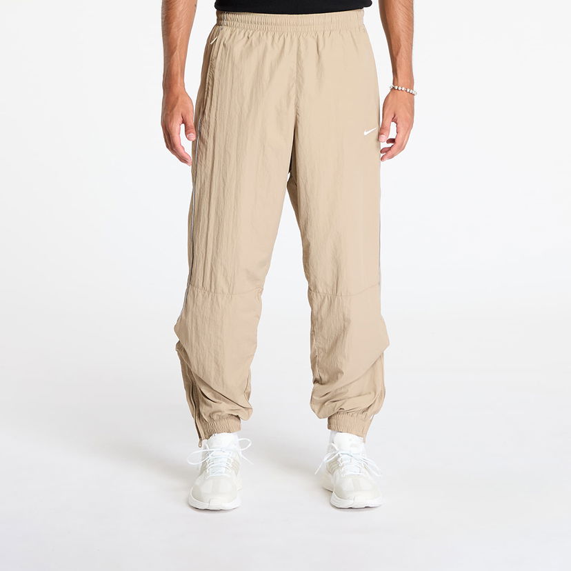 Tepláky Nike Solo Swoosh Track Pants Khaki/ White Béžová | FB8620-247