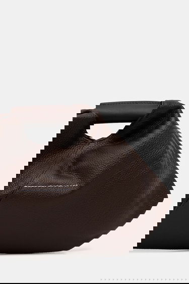 Kabelka Maison Margiela MM6 Maison Margiela Leather Clutch Hnedá | SB5WD0029.P7255.T2625, 2