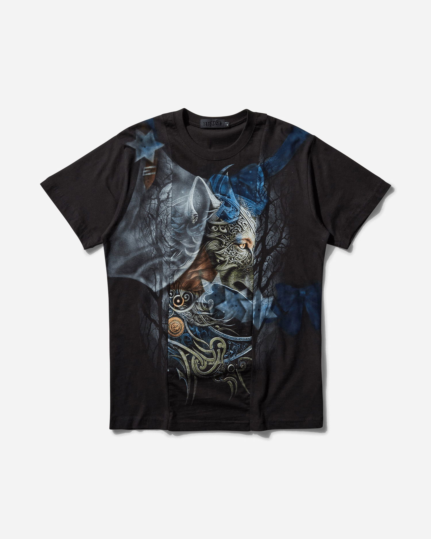 Tričko LUEDER Mia Phantasy T-Shirt Čierna | LUMIAPTEE BLACKBLUE, 1