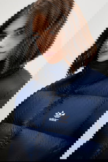 Prešívaná bunda adidas Performance Adicolor Short Puffer Jacket Modrá | JX2950, 3